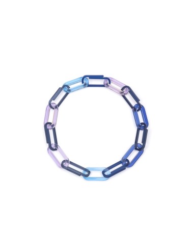 Supernova Chunky Chain Necklace Blue